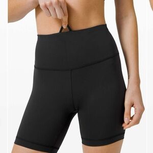 Wunder Train High-Rise Short 6" Black